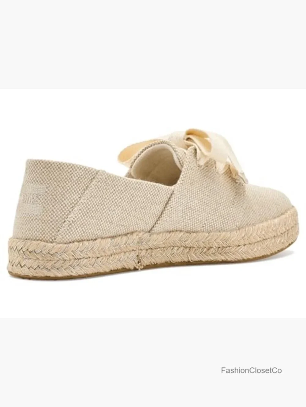 Lace-Up Flatform Espadrille with Removable Insoles